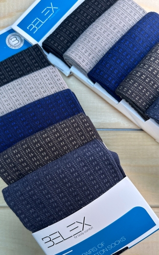 جوراب مردانه ساقدار 5 عددی(طرح 2)