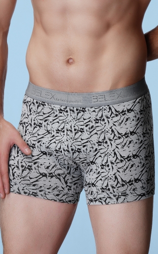 پک دو عددی شورت پادار مردانه کش ژاکارد اسپورت طرح ارواح- بسته 2 عددی