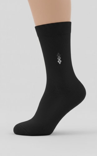 جوراب ساقدار مردانه سوپر پنبه طرح 28