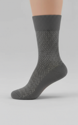 جوراب ساقدار مردانه سوپر پنبه طرح 19