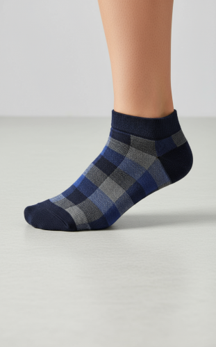 جوراب مچی مردانه سوپر پنبه طرح 11