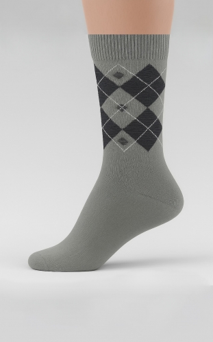 جوراب ساقدار مردانه سوپر پنبه طرح 12