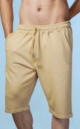 شلوارک مردانه پشت دورس سه نخ دمپا پاکتی