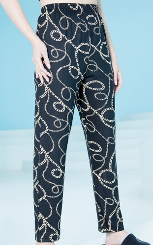 شلوار زنانه راحتی پنبه ای(زنجیری)